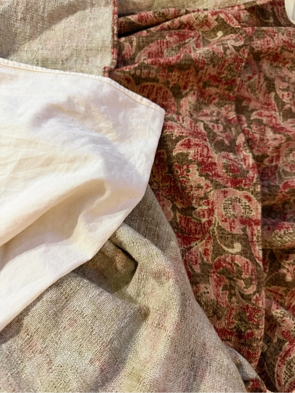 King size bedskirt ruffle traditions by Pamela Kline 76”x80”